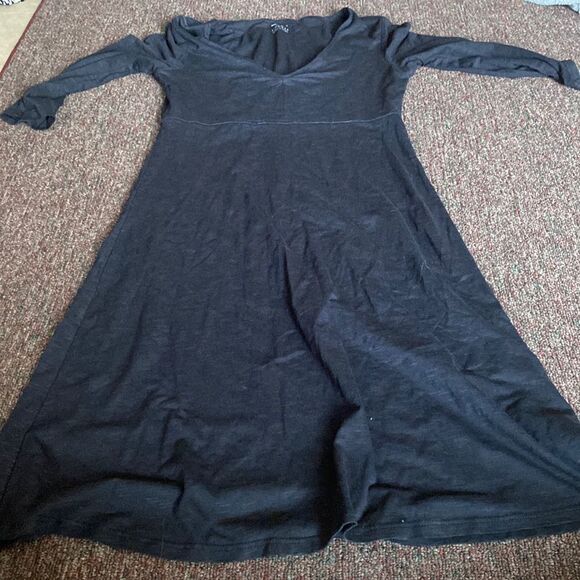 Horny Toad Dresses & Skirts - Horny toad black 3/4 sleeve dress xs